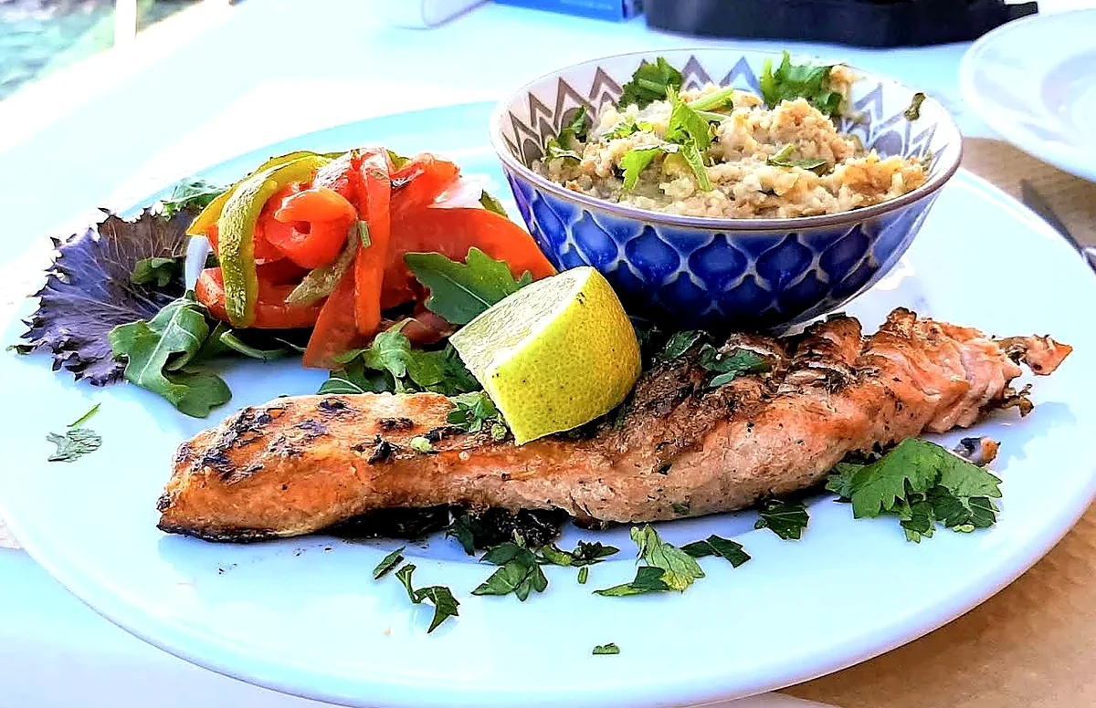 Peixe grelhado