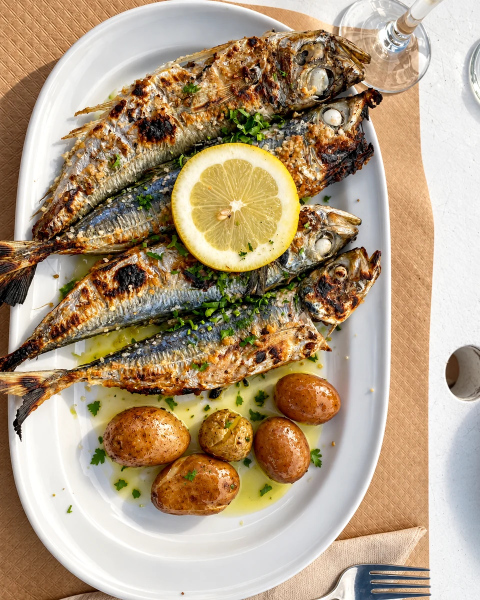 Sardinhas grelhadas